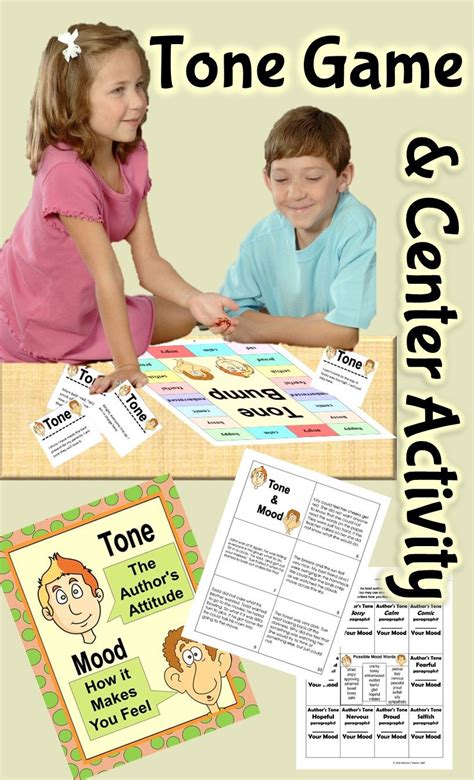 Tone and Mood Activity and Game | Mood activity, Classroom fun, Teacher helper