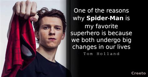 Top 6 Tom Holland Quotes & Sayings - S1WIKI