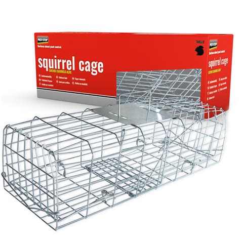 Pest Stop Squirrel Cage Trap 24 inch Humane PSSCAGE | Sealants and ...