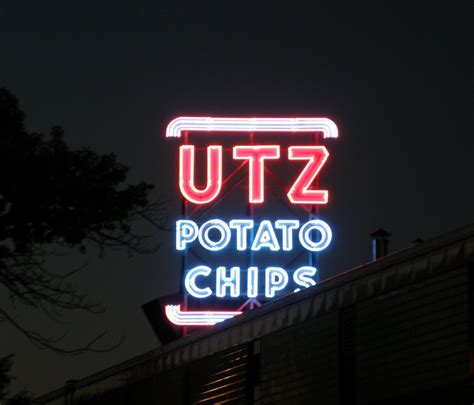 Neon Utz | Cool sign in Hanover PA that I've been wanting to… | Flickr