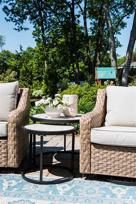 Our Walmart Patio Furniture Set: 1 Year Review - Jenna Kate at Home