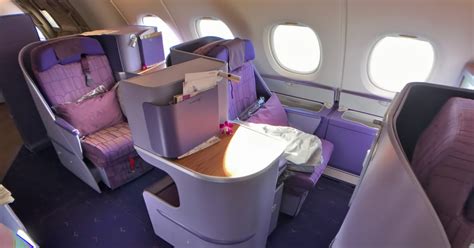 Thai Airways Business Class Photos