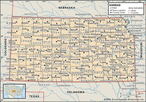 Printable Map Of Kansas – Printable Map of The United States