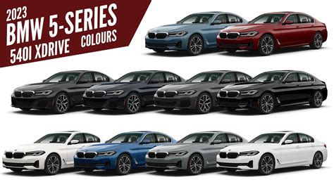 2023 BMW 5-Series 540i xDrive Sedan - All Color Options - Images | Bmw ...