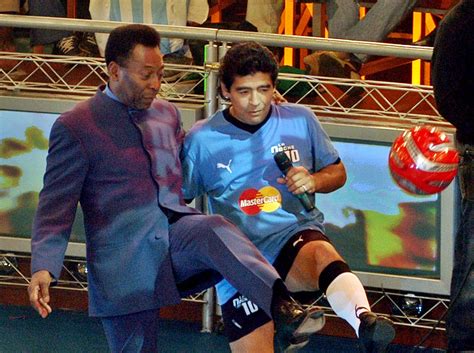 "Pele will always remain second best to me" - Maradona - Daily Post Nigeria