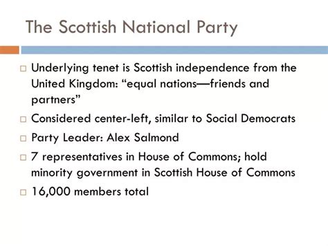 PPT - The Scottish National Party PowerPoint Presentation, free ...