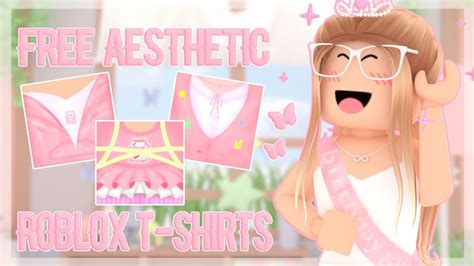 Free AESTHETIC Roblox T-shirts (FOR GIRLS) - YouTube