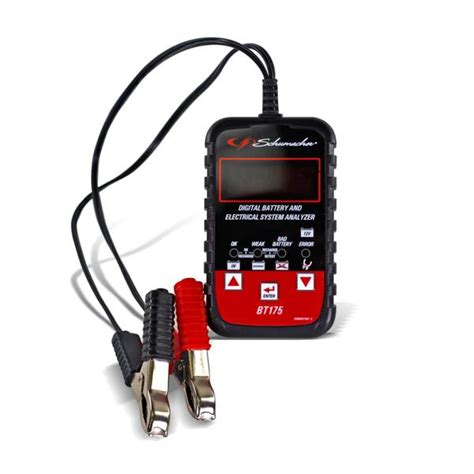 Schumacher 12V Digital Battery Tester - BT175 | Blain's Farm & Fleet