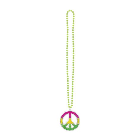 Peace Sign Necklace | Online Party Shop | Flim Flams Party Store