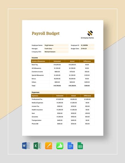 Payroll system excel template - seocwseomf