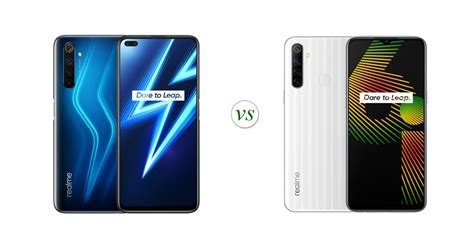 Realme 6 Pro vs Realme 6i: Side by Side Specs Comparison