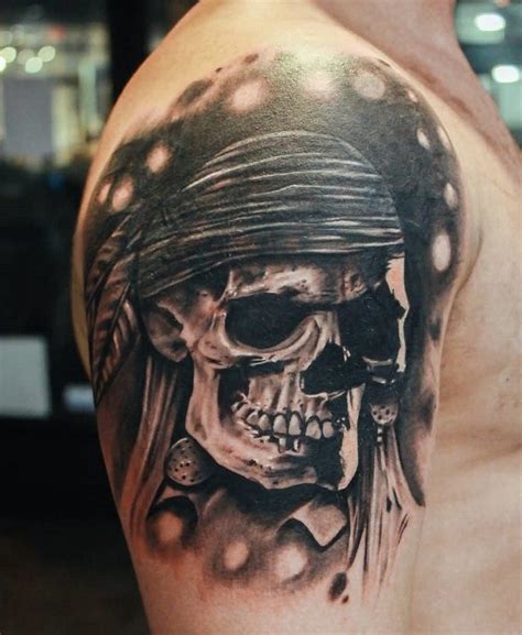 Tatuajes de calaveras piratas