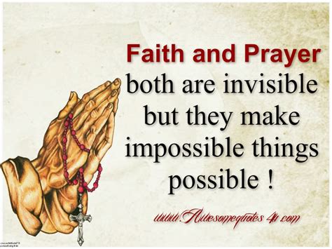 Quotes About Faith And Prayer. QuotesGram