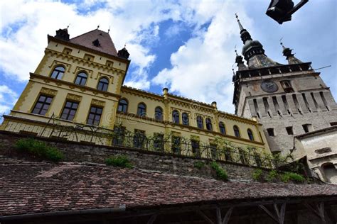 The Clock Tower at Sighisoara 137 Stock Photo - Image of towers, tower: 241794786