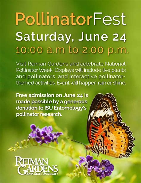 Pollinator Fest | Iowa Monarch Conservation Consortium