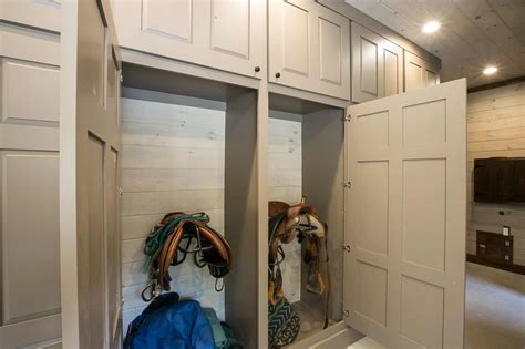 Tack Room Organization Tips | Custom Horse Barn | B&D Builders