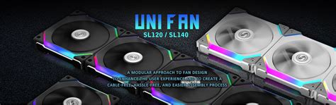 UNI FAN SL120 / SL140 - Daisychainable Fan