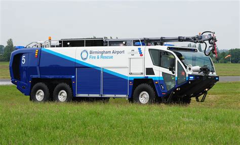 5 new Oshkosh fire fighting vehicles at Birmingham Airport | Terberg ...