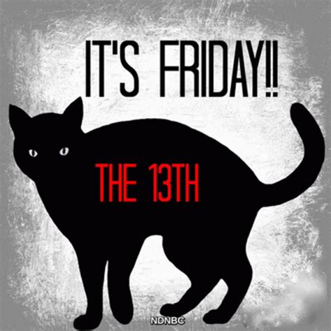 Friday13th Friday The13th GIF - Friday13th Friday The13th Black Cat ...