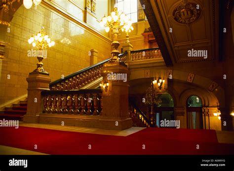 Hamburg, Germany; Rathaus Town Hall, interior Stock Photo - Alamy