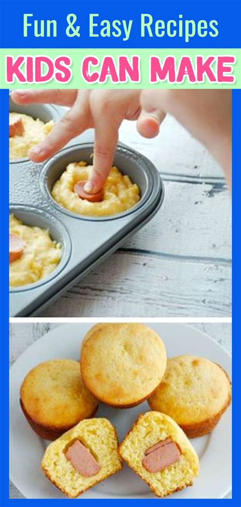 15 Fun & Easy Recipes for Kids To Make - Involvery