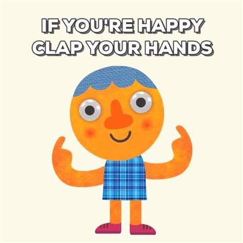 Happy Clap Your Hands GIF by Super Simple - Find & Share on GIPHY