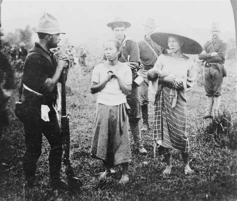 Filipino women, The spanish american war, American soldiers