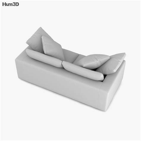 Restoration Hardware Cloud Sofa 3D model - Furniture on Hum3D