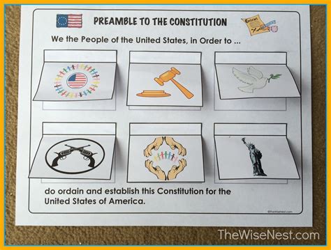 Preamble to the Constitution - The Wise Nest