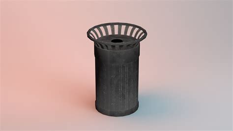 3D Model Garbage Can - TurboSquid 1831419