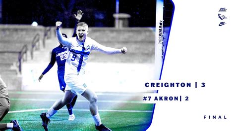 Creighton Men's Soccer Highlights vs. #7 Akron, 10/18/23 - YouTube