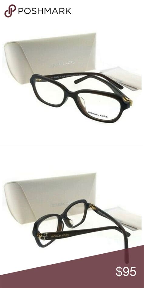 🆕 Michael Kors black eyeglasses frames + case | Black eyeglasses frames ...