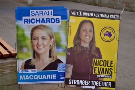 Political Candidates in the Australian Federal Election Editorial Stock Photo - Image of party ...