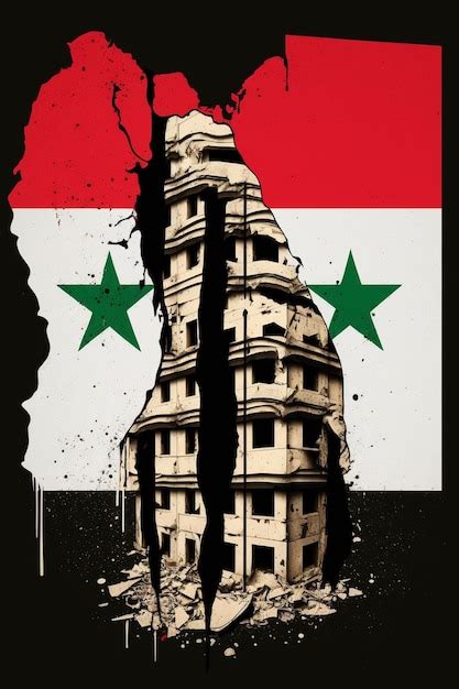 Premium Photo | Flag of syria. syria earthquake country 2023. pray