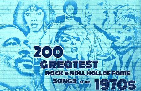 200 greatest Rock and Roll Hall of Fame songs of the 1970s - cleveland.com