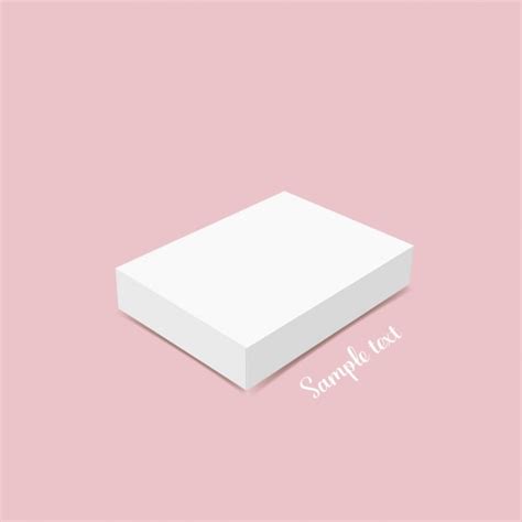 White box template design Vector | Free Download