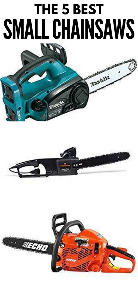 The 5 Best Small Chainsaws | Small chainsaw, Best chainsaw, Battery ...