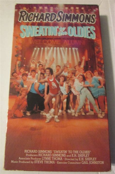 Sweatin to the Oldies with Richard Simmons - VHS - 1988