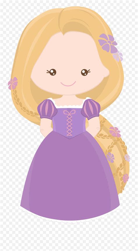 Princesa Rapunzel Baby Png 1 Image - Princesas Disney Cute Png,Rapunzel Transparent Background ...