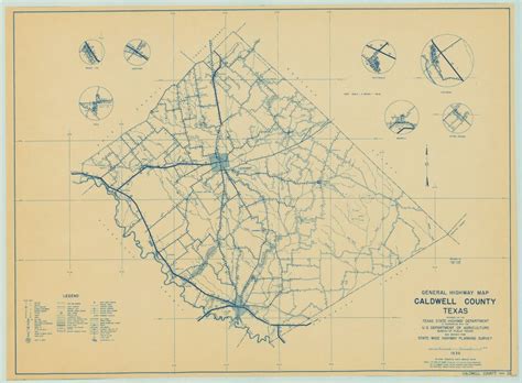 Texasfreeway > Statewide - Caldwell Texas Map | Printable Maps