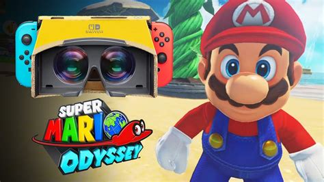 Super Mario Odyssey VR | Direct Feed Gameplay! (Labo VR) - YouTube