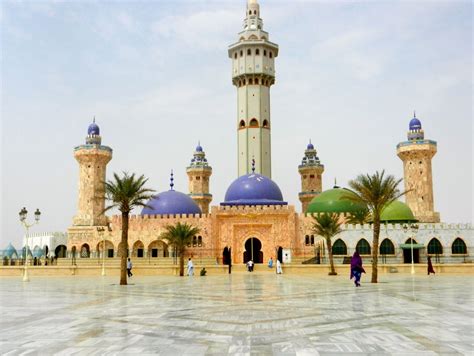 The Grande Mosquée,Touba, Senegal. Like something out of a fairy tale ...