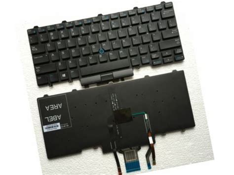 Dell Latitude E5470 E7470 Keyboard US Black with Backlit - Deprime ...