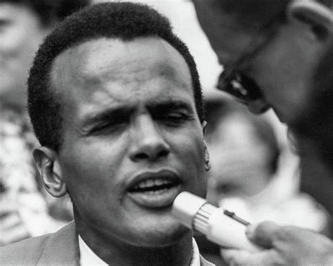 Harry Belafonte at the civil rights march Washington DC Photograph by ...