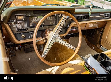 Des Moines, IA - July 02, 2022: High perspective detail interior view ...