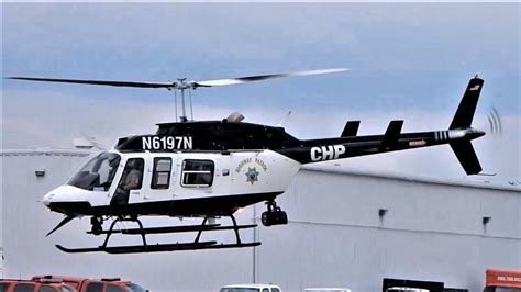 Bell 206-L4 LongRanger CHP Helicopter N6197N California Highway Patrol ...