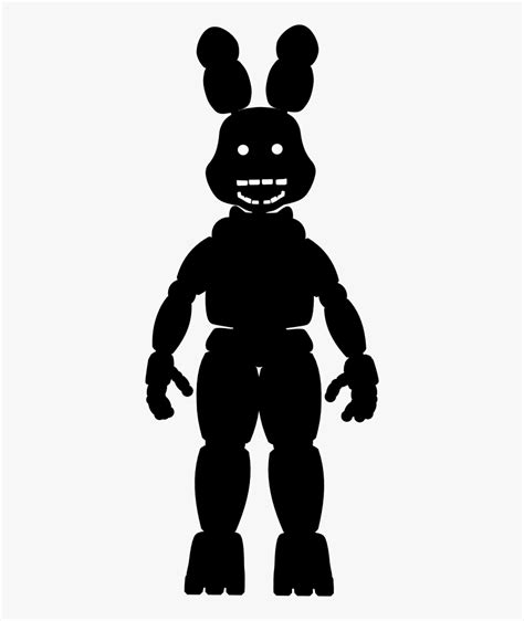 Five Nights At Freddy& - Fnaf Shadow Toy Bonnie, HD Png Download - kindpng