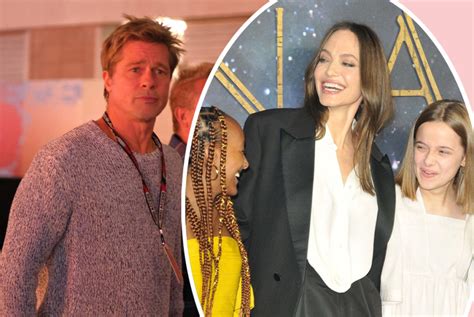 Brad Pitt GIVES UP Trying To Get Custody Of Kids From Angelina Jolie ...