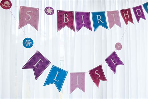 Personalized Princess Happy Birthday Banner Printable PDF for 'All the ...