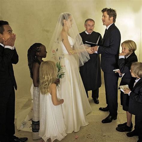 Happy Birthday, Angelina Jolie! Look Back at Her 3 Weddings in Photos